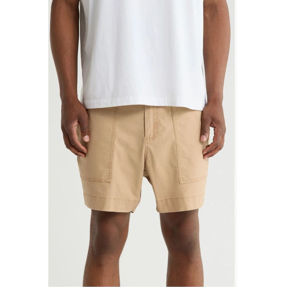 NEW Brooks Brothers Stretch Cotton Shorts 36/5.5" TANNIN